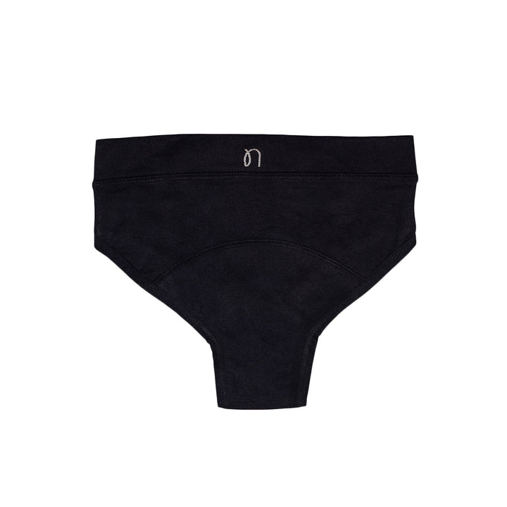 Moderate absorbent underwear - black