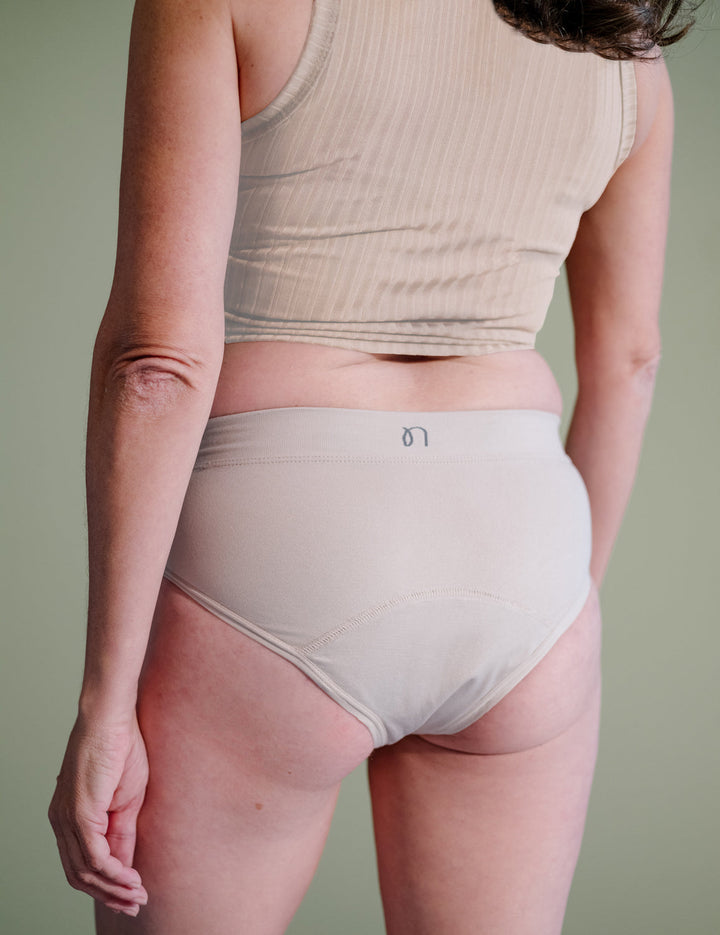 Moderate absorbent underwear - beige